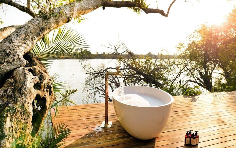 Stays with outdoor tubs, rain showers and rock pools