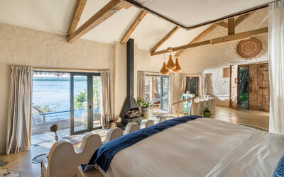 Bedroom looking out | The Nut House