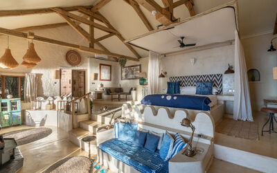 Lounge and Bedroom | The Nut House