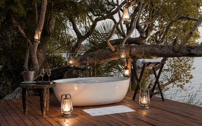 Bath on Deck | Luxury Tent