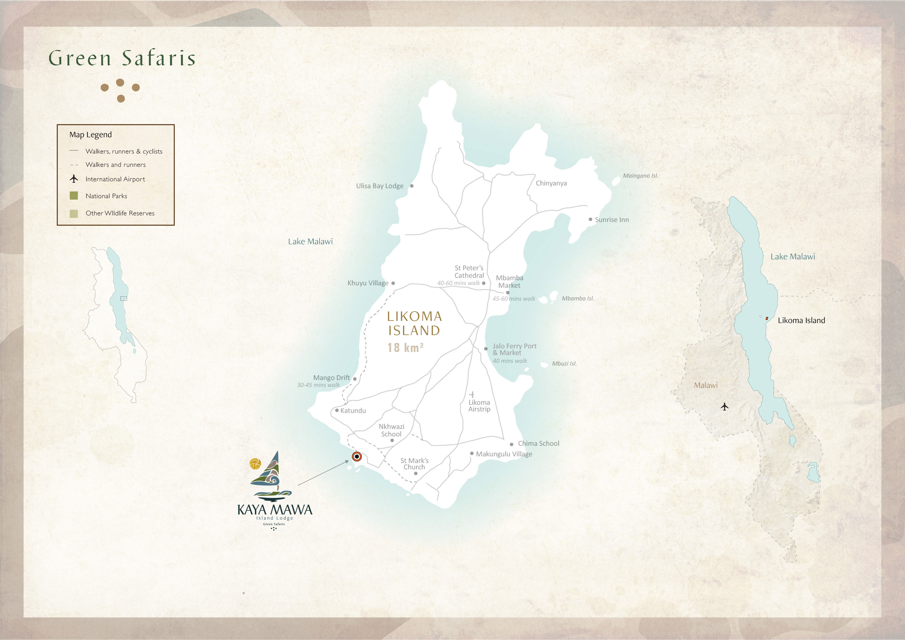 Likoma Island Map