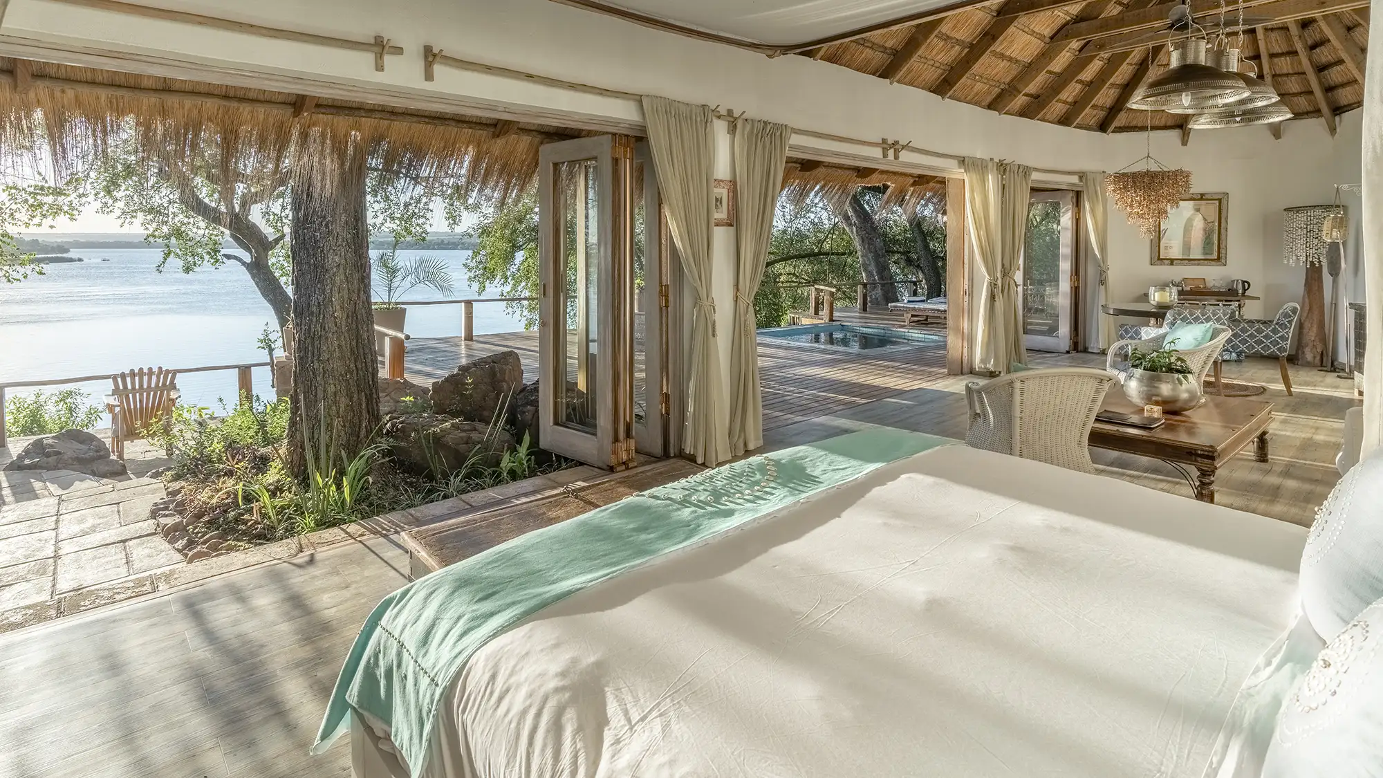 Tongabezi Honeymoon House