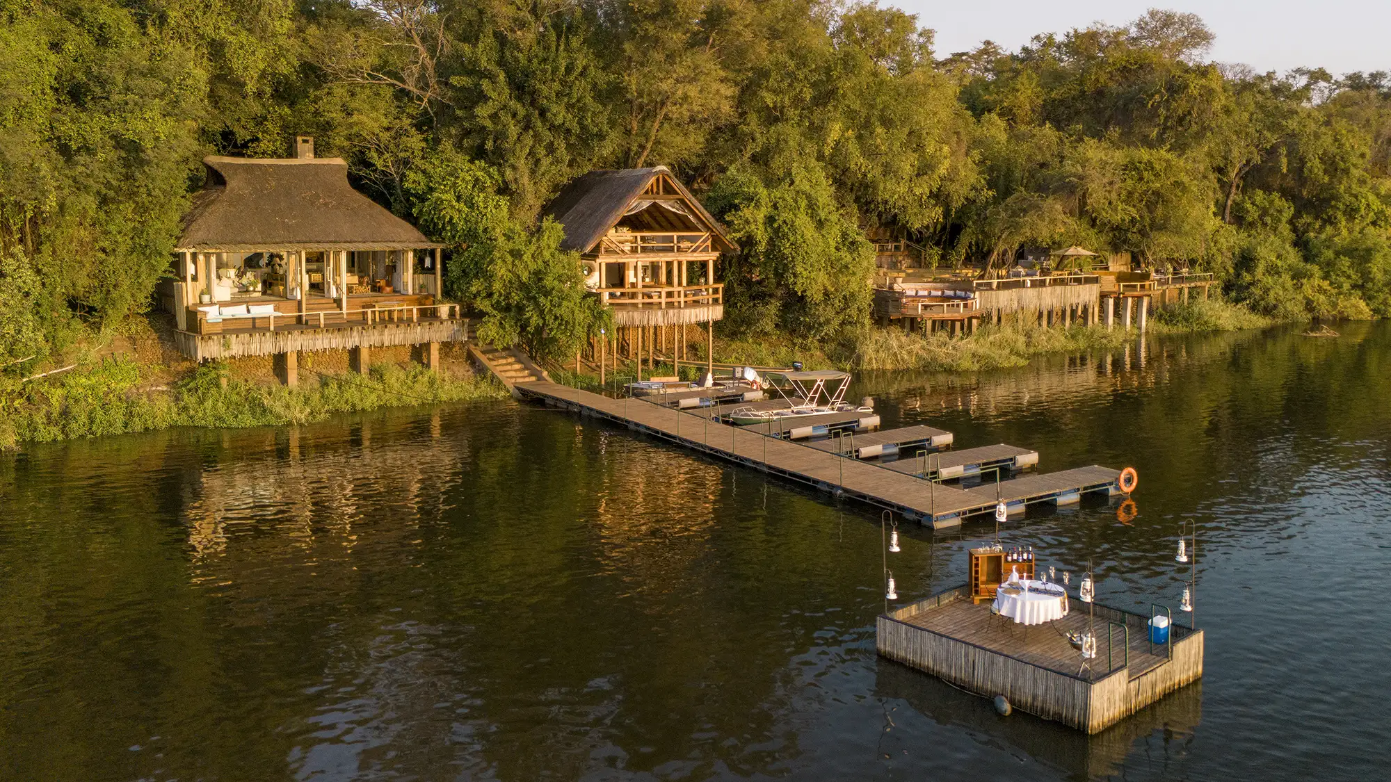 Tongabezi Jetty